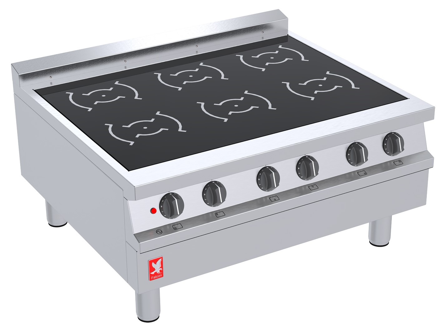 Falcon One Series E1603i Six Zone Induction Boiling Top