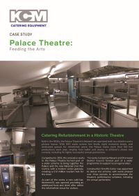 Palace Theatre Catering Kitchen and Cafe Bar Case Study