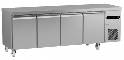 Hoshizaki Snowflake SCR-225DG-LLRR-RRC-C1 Four Door Refrigerated Counter