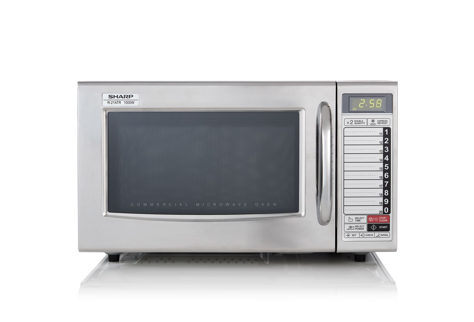 Sharp R21ATR Medium Duty Commercial Microwave 