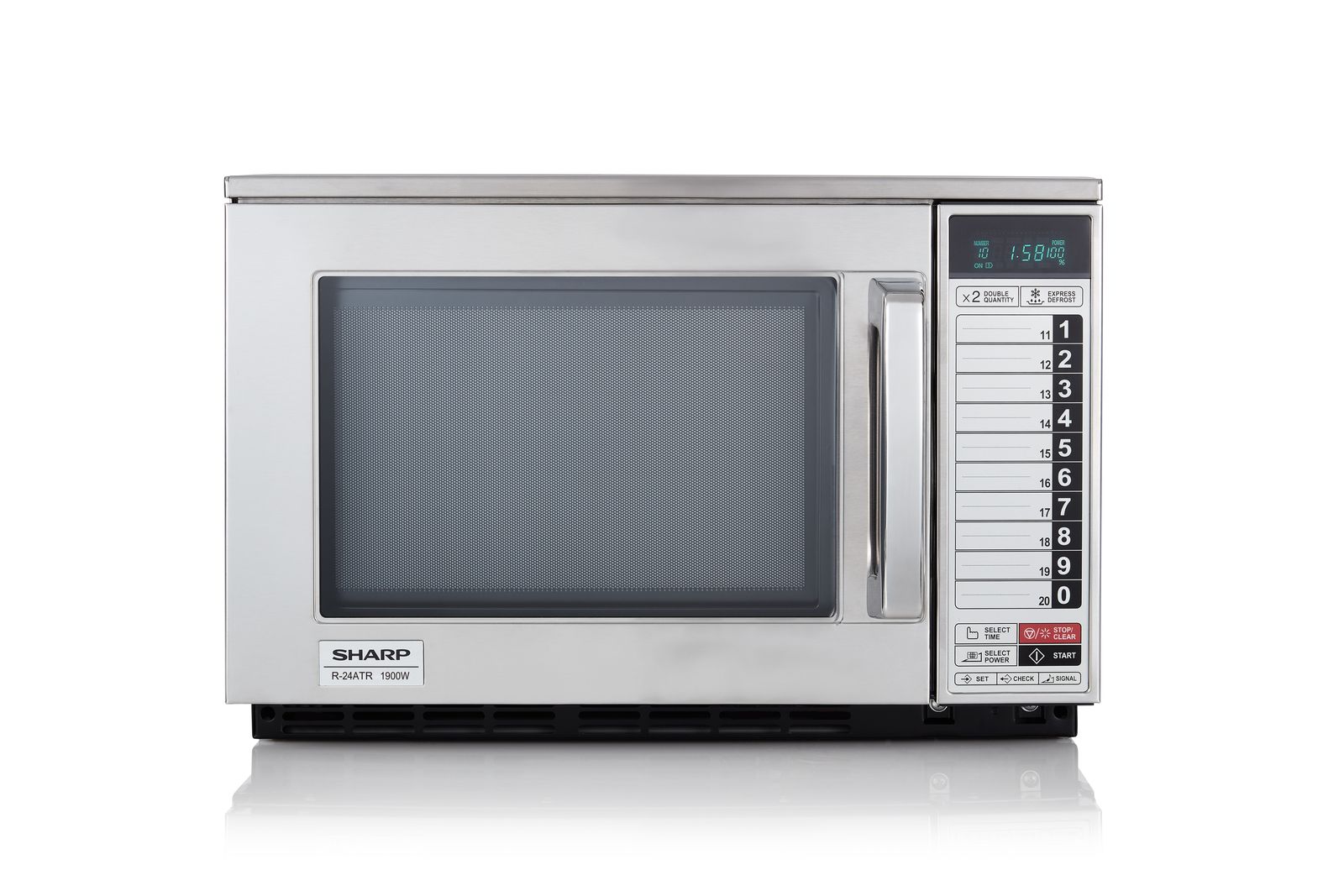 Sharp R24ATR Extra Heavy Duty Commercial Microwave 